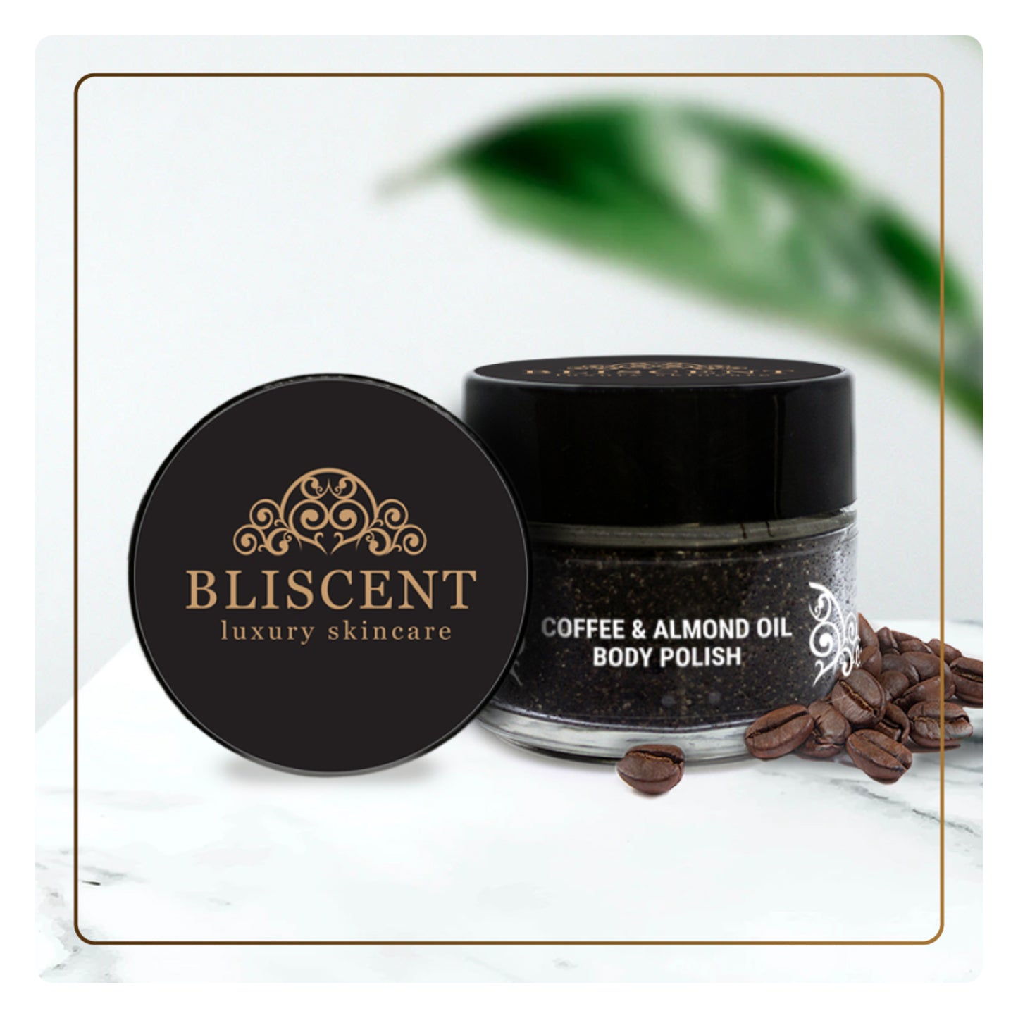 BLISCENT Coffee & Almond Oil Body Polish