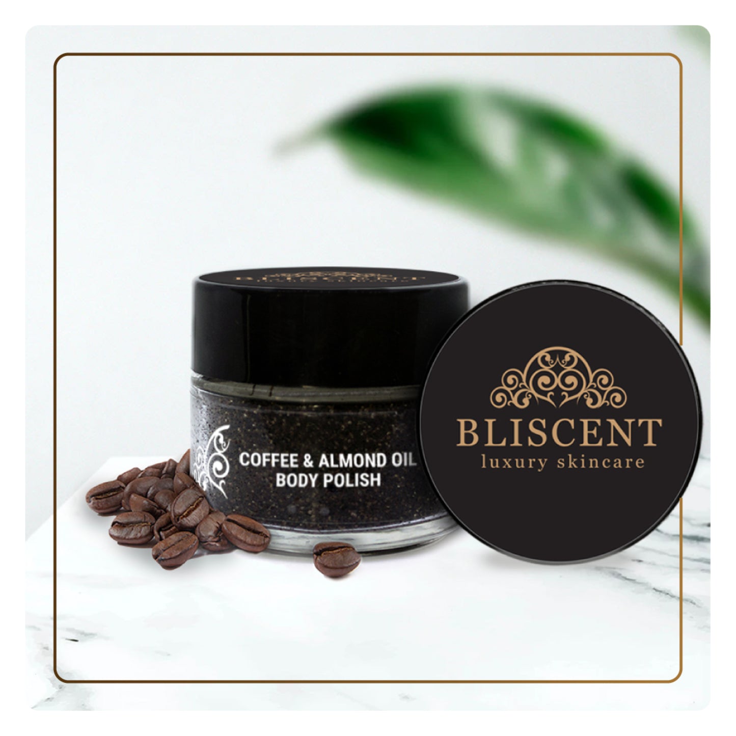 BLISCENT Coffee & Almond Oil Body Polish