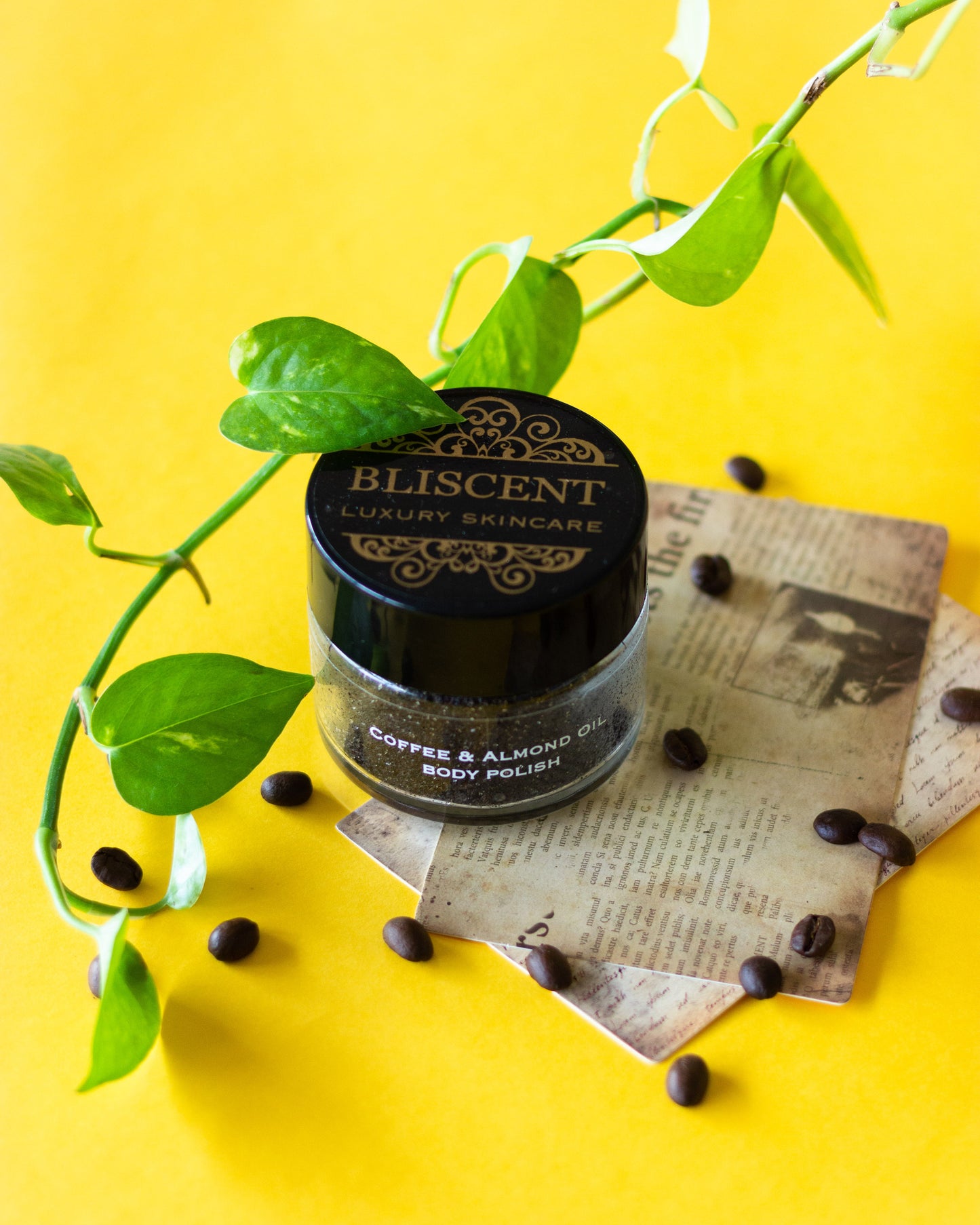 BLISCENT Coffee & Almond Oil Body Polish