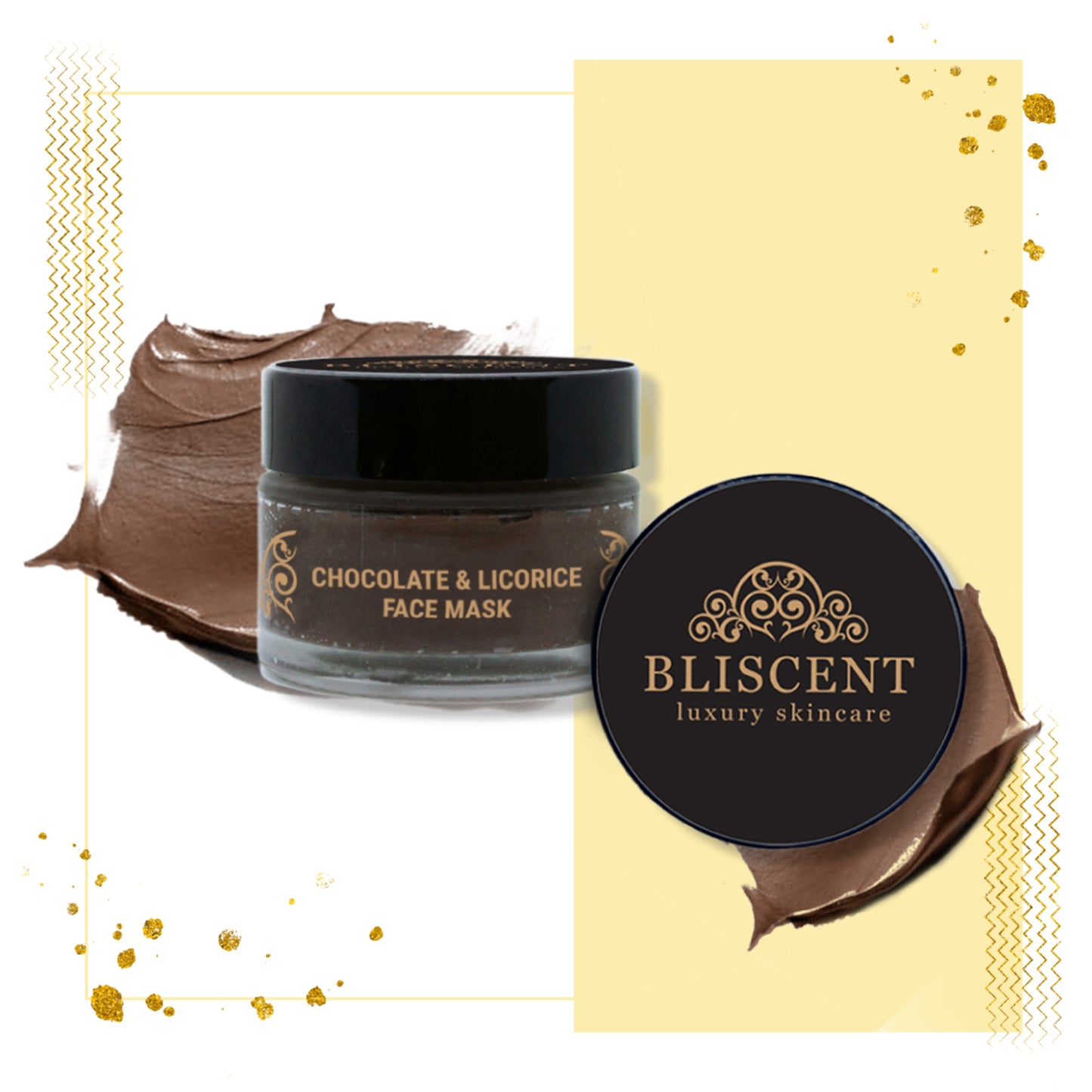 BLISCENT Chocolate & Licorice Face Mask