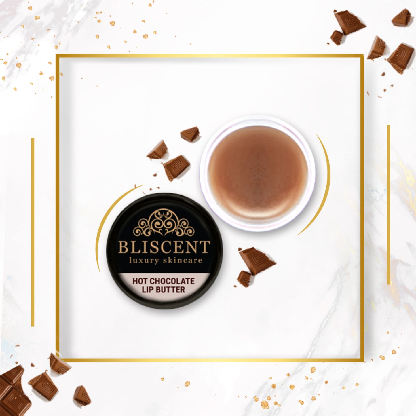 BLISCENT Hot Chocolate Lip Butter