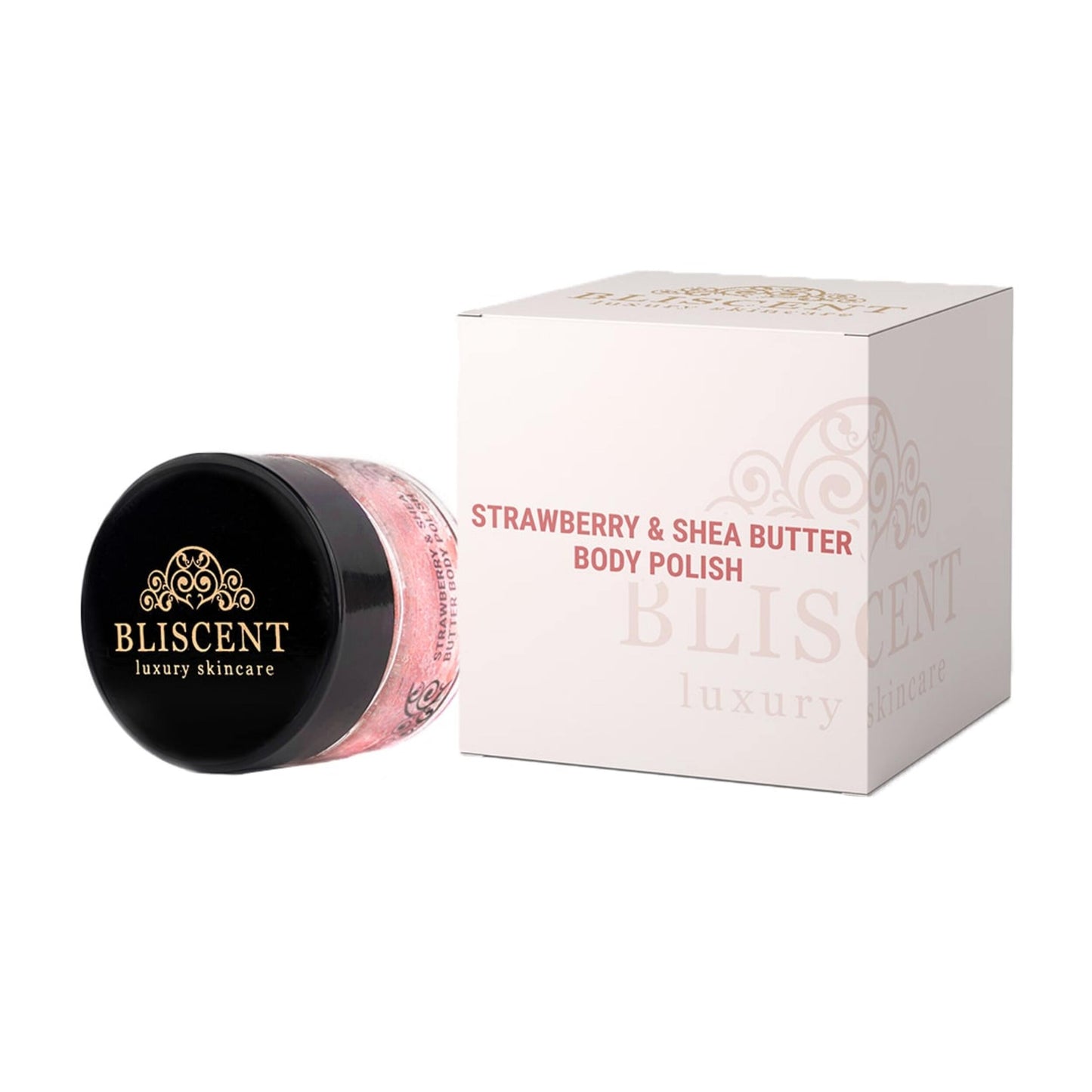 BLISCENT Strawberry & Shea Butter Body Polish
