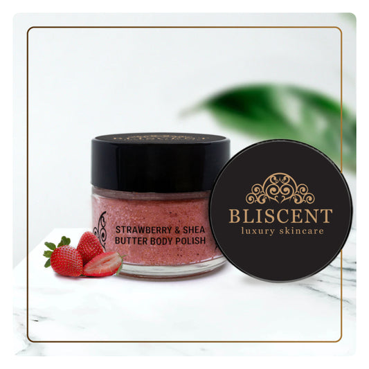 BLISCENT Strawberry & Shea Butter Body Polish