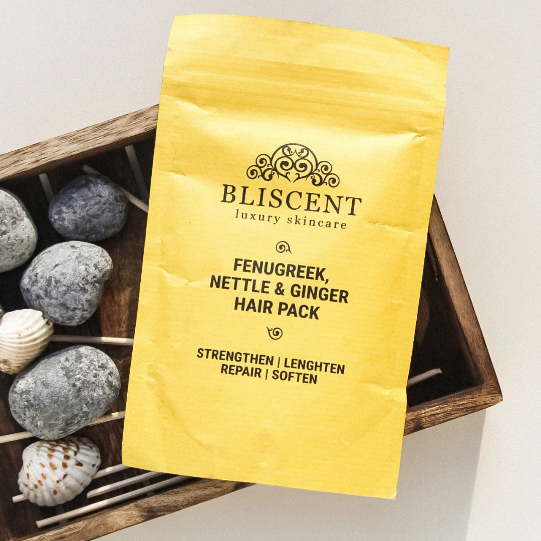 BLISCENT Fenugreek, Nettle & Ginger Hair Pack