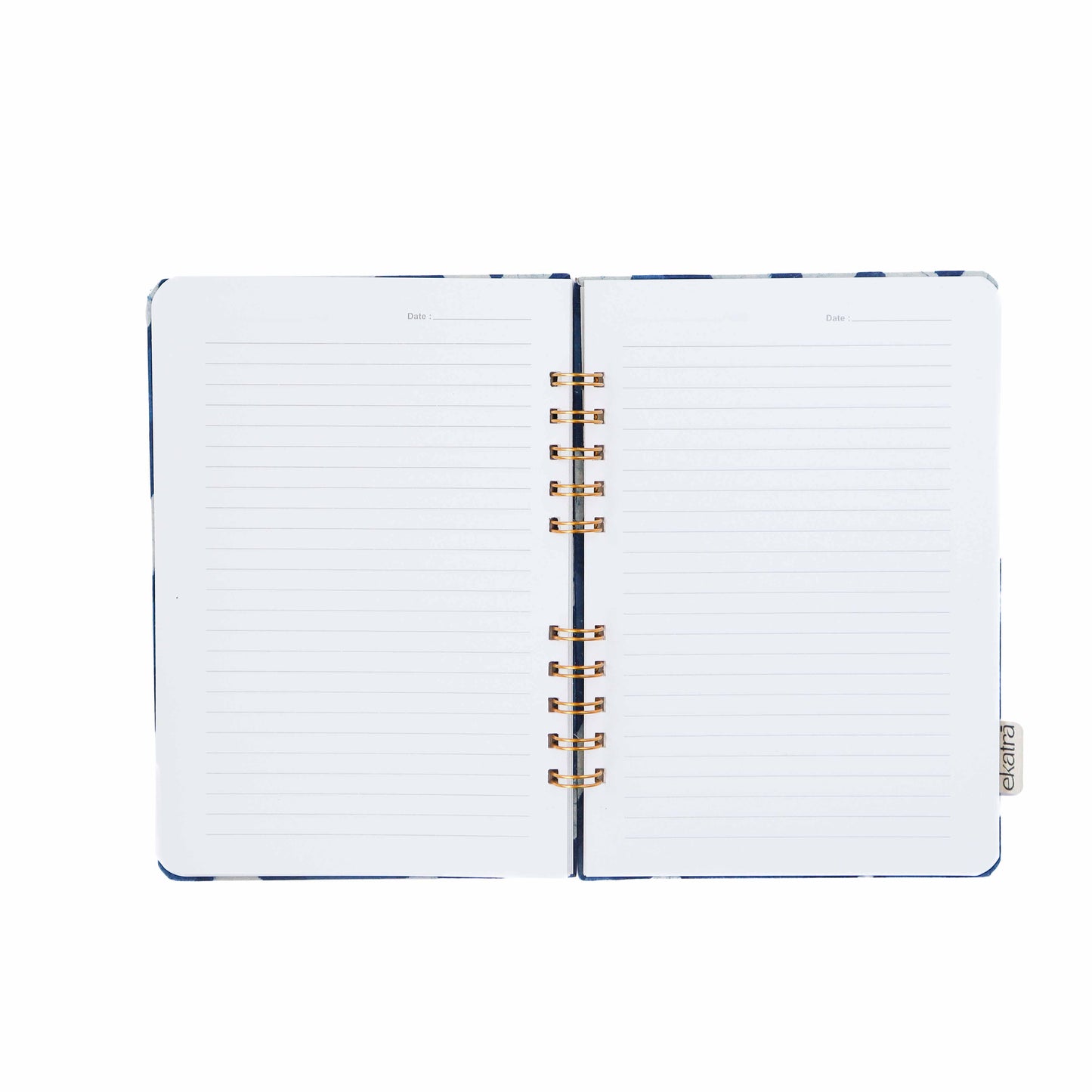 Handcrafted Sustainable A5 Wire Bound ruled 100 GSM paper Journal by Ekatra