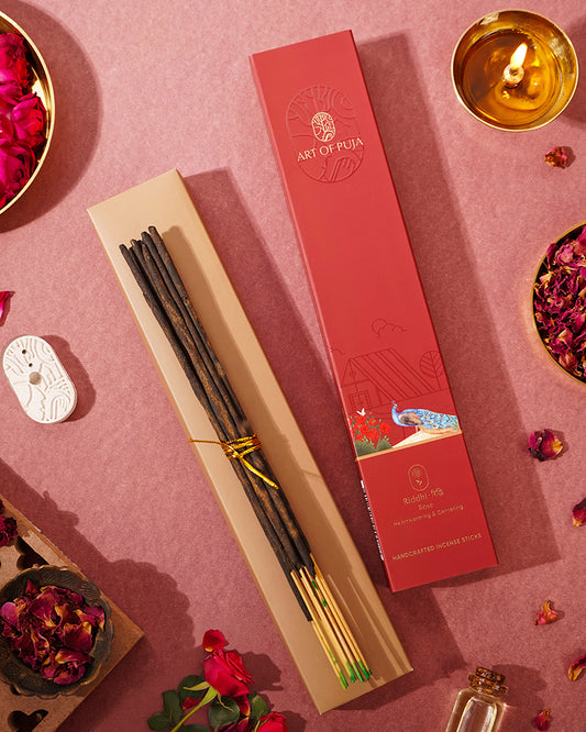 Rose Handcrafted Incense Sticks | Riddhi रिद्धि