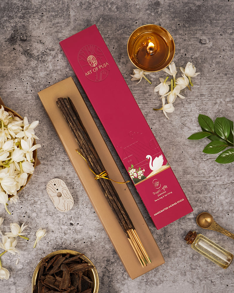 Jasmine Handcrafted Incense Sticks | Trupti तृप्ति