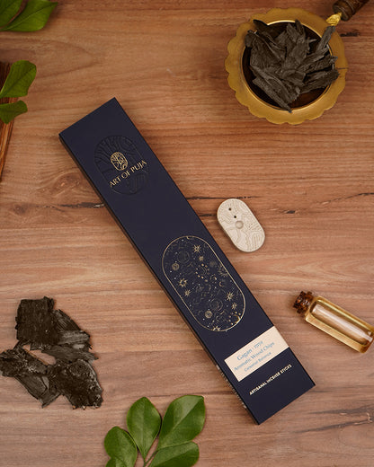 Aromatic Wood Chips Artisanal Incense Sticks |Bakhoor | Gagan गगन