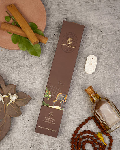 Sandalwood Handcrafted Incense Sticks | Anand आनंद