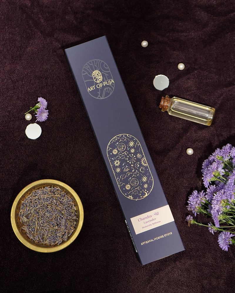 Lavender Artisanal Incense Sticks | Chandra चंद्रा