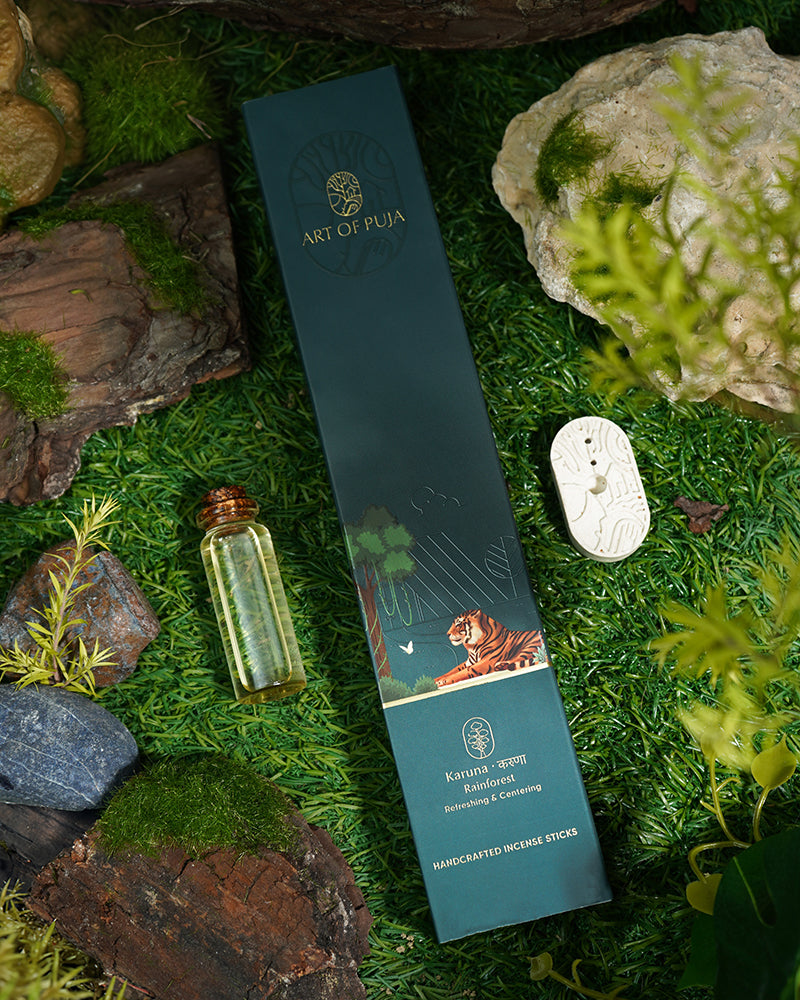 Rainforest Handcrafted Incense Sticks | Karuna करुणा