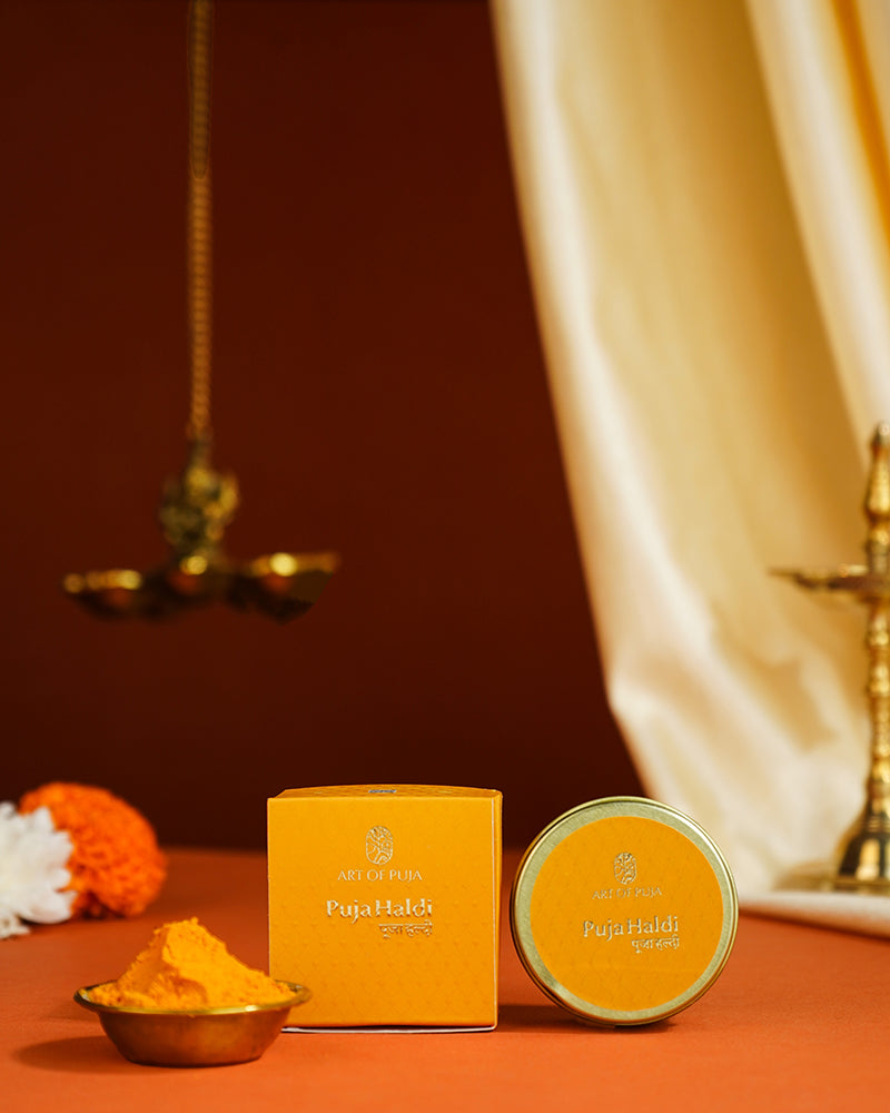 Puja Haldi (पूजा हल्दी)