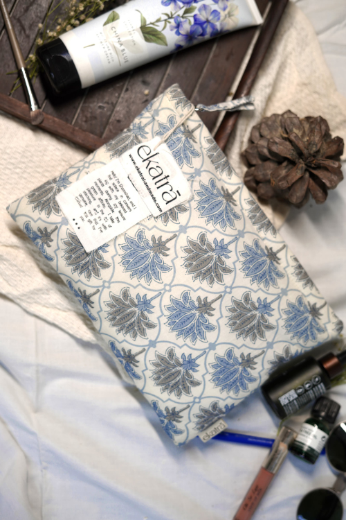 Sustainable Cotton Large Pouch by Ekatra