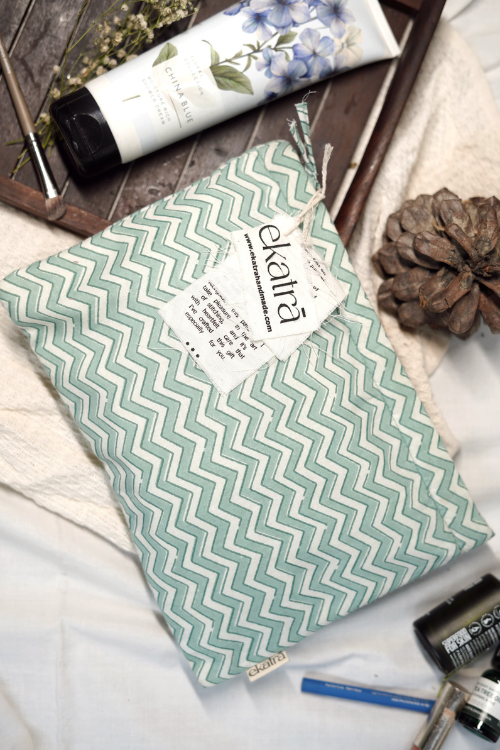 Sustainable Cotton Large Pouch by Ekatra
