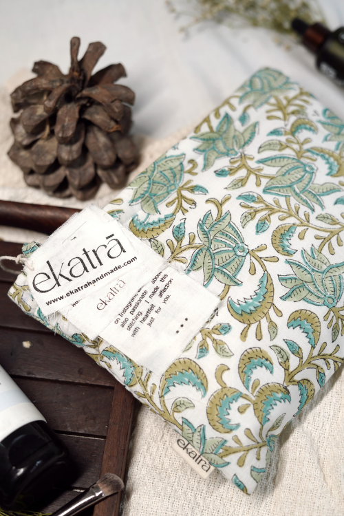 Sustainable Cotton Large Pouch by Ekatra