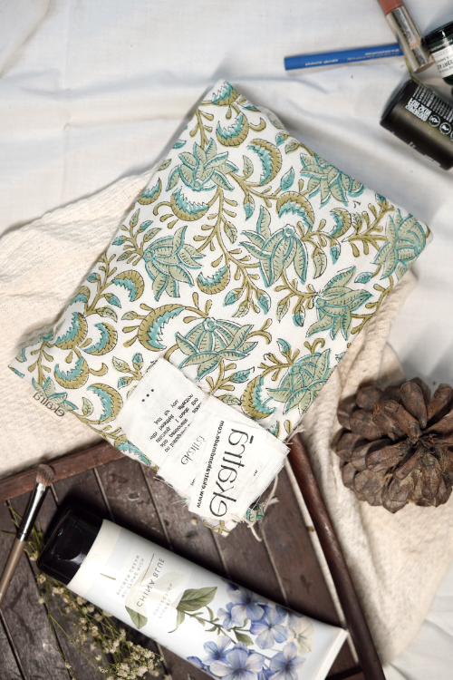 Sustainable Cotton Large Pouch by Ekatra
