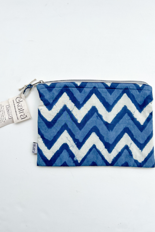 Sustainable Cotton Large Pouch by Ekatra