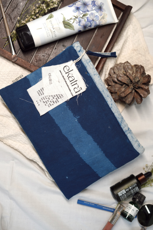 Sustainable Cotton Large Pouch by Ekatra