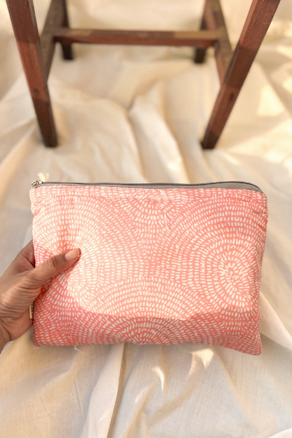 Sustainable Cotton Large Pouch by Ekatra