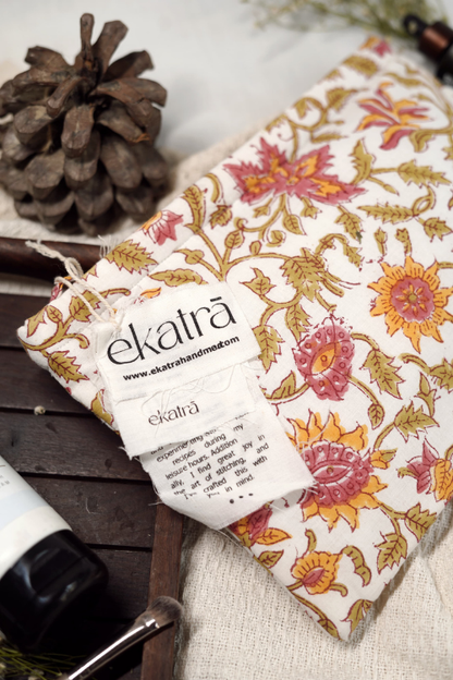 Sustainable Cotton Large Pouch by Ekatra