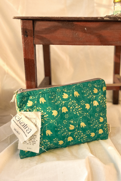 Sustainable Cotton Large Pouch by Ekatra