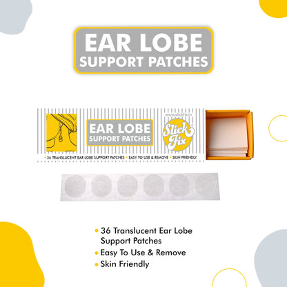 Ear Lobe Support Patches