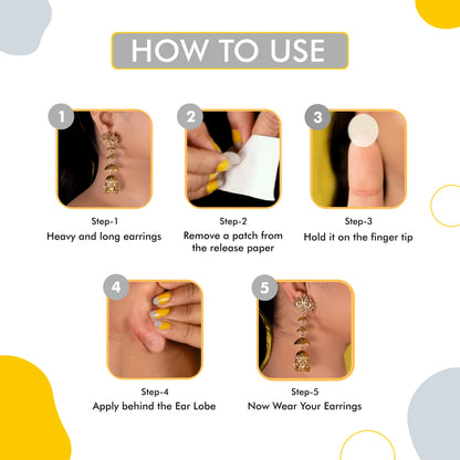 Ear Lobe Support Patches