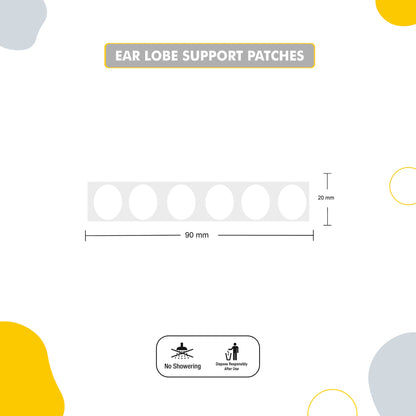 Ear Lobe Support Patches