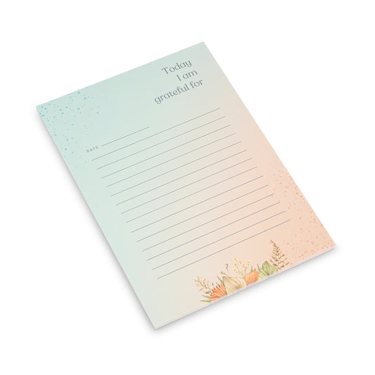 Gratitude for the day Notepad Planners