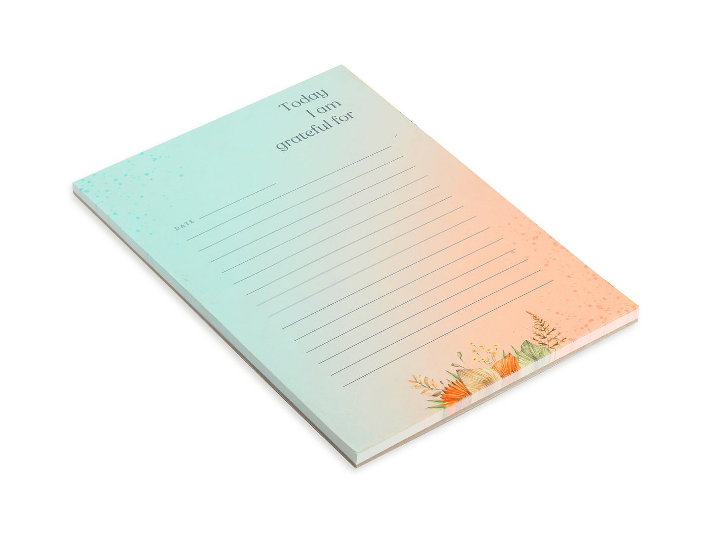 Gratitude for the day Notepad Planners