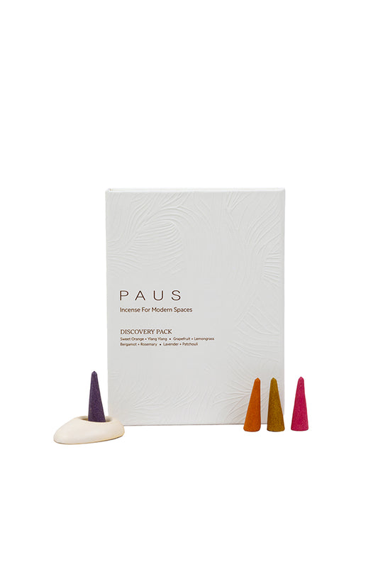 DISCOVERY PACK | Entire collection of mood-enhancing incense cones in a box