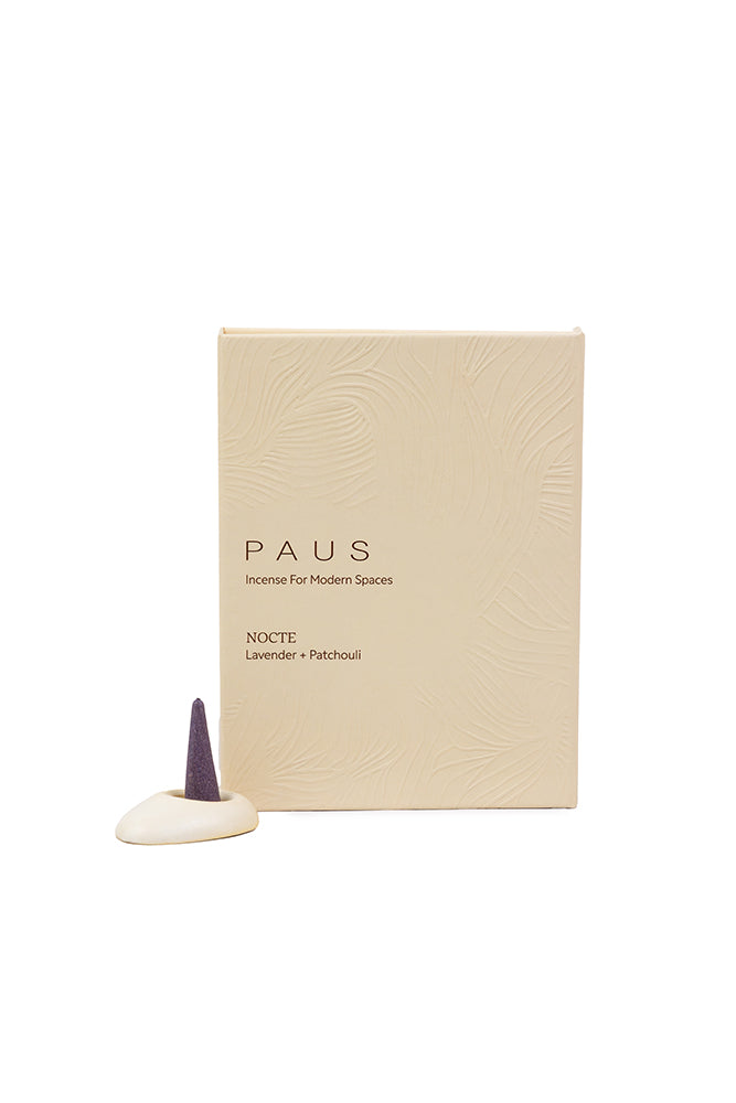 NOCTE | Lavender + Patchouli mood-enhancing incense cones