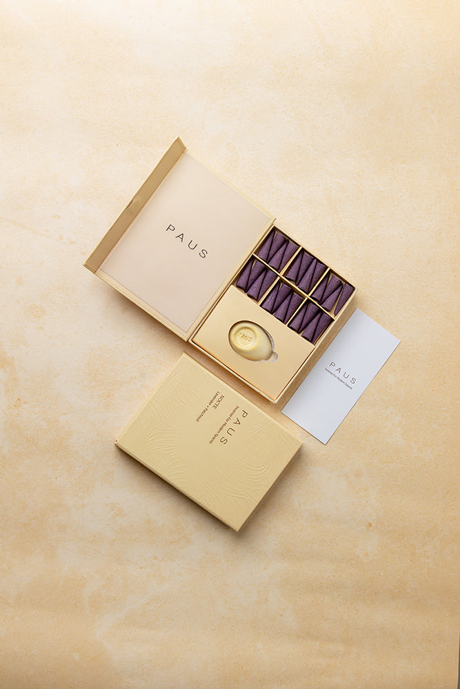 NOCTE | Lavender + Patchouli mood-enhancing incense cones