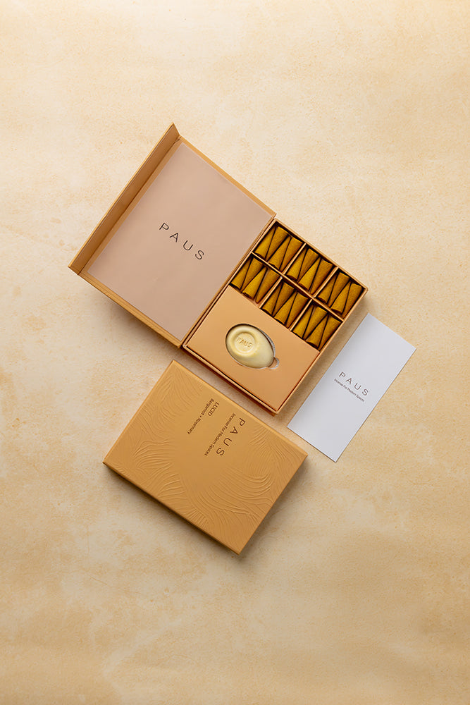 LUCID | Bergamot + Rosemary mood-enhancing incense cones