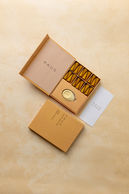 LUCID | Bergamot + Rosemary mood-enhancing incense cones