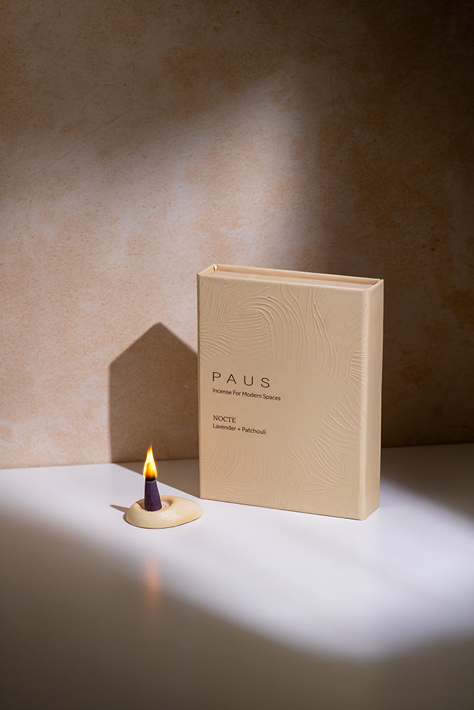 NOCTE | Lavender + Patchouli mood-enhancing incense cones