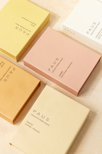 DISCOVERY PACK | Entire collection of mood-enhancing incense cones in a box