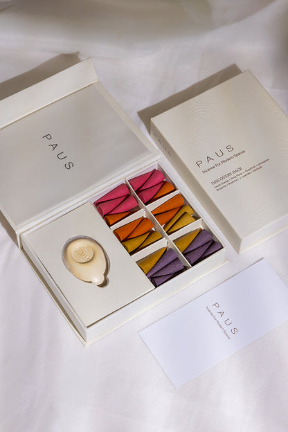 DISCOVERY PACK | Entire collection of mood-enhancing incense cones in a box