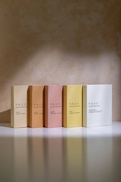 DISCOVERY PACK | Entire collection of mood-enhancing incense cones in a box