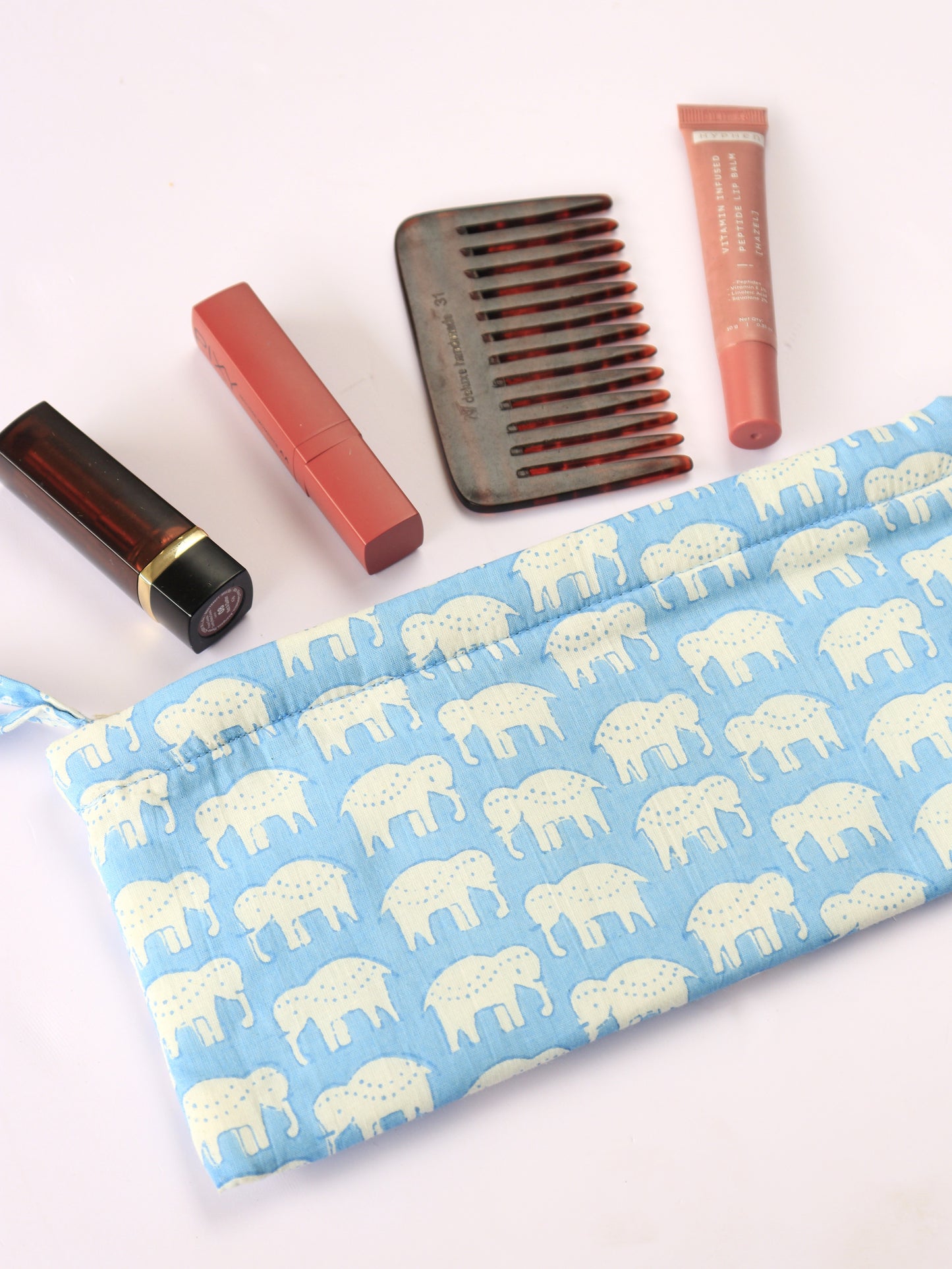 Sustainable Cotton Travel Pouch/Organizer by Ekatra - Small Pouch
