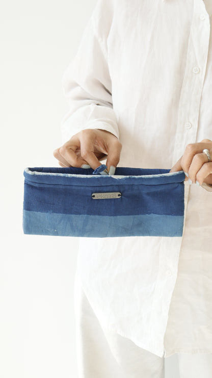 Sustainable Cotton Travel Pouch/Organizer by Ekatra - Small Pouch