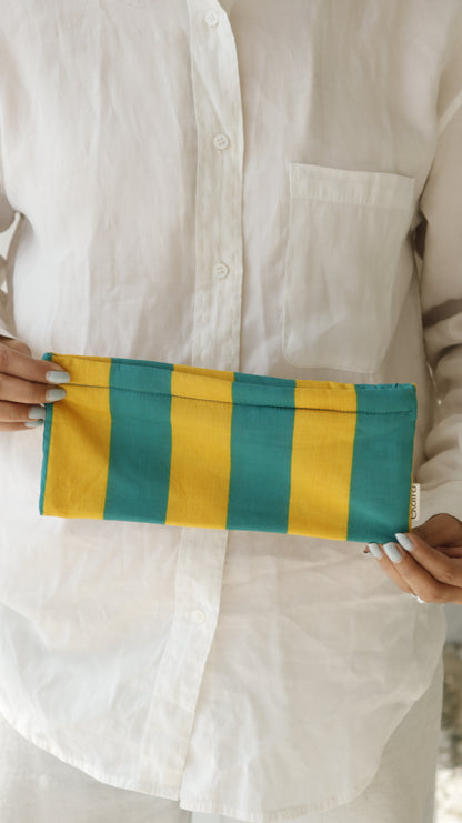 Sustainable Cotton Travel Pouch/Organizer by Ekatra - Small Pouch