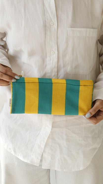 Sustainable Cotton Travel Pouch/Organizer by Ekatra - Small Pouch