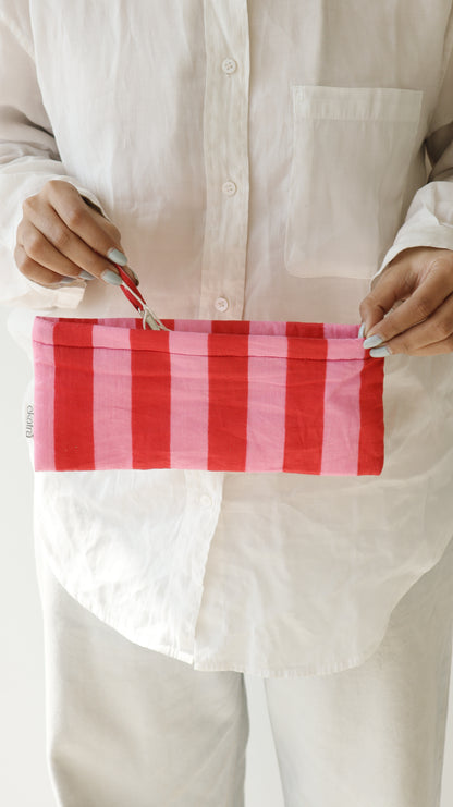 Sustainable Cotton Travel Pouch/Organizer by Ekatra - Small Pouch