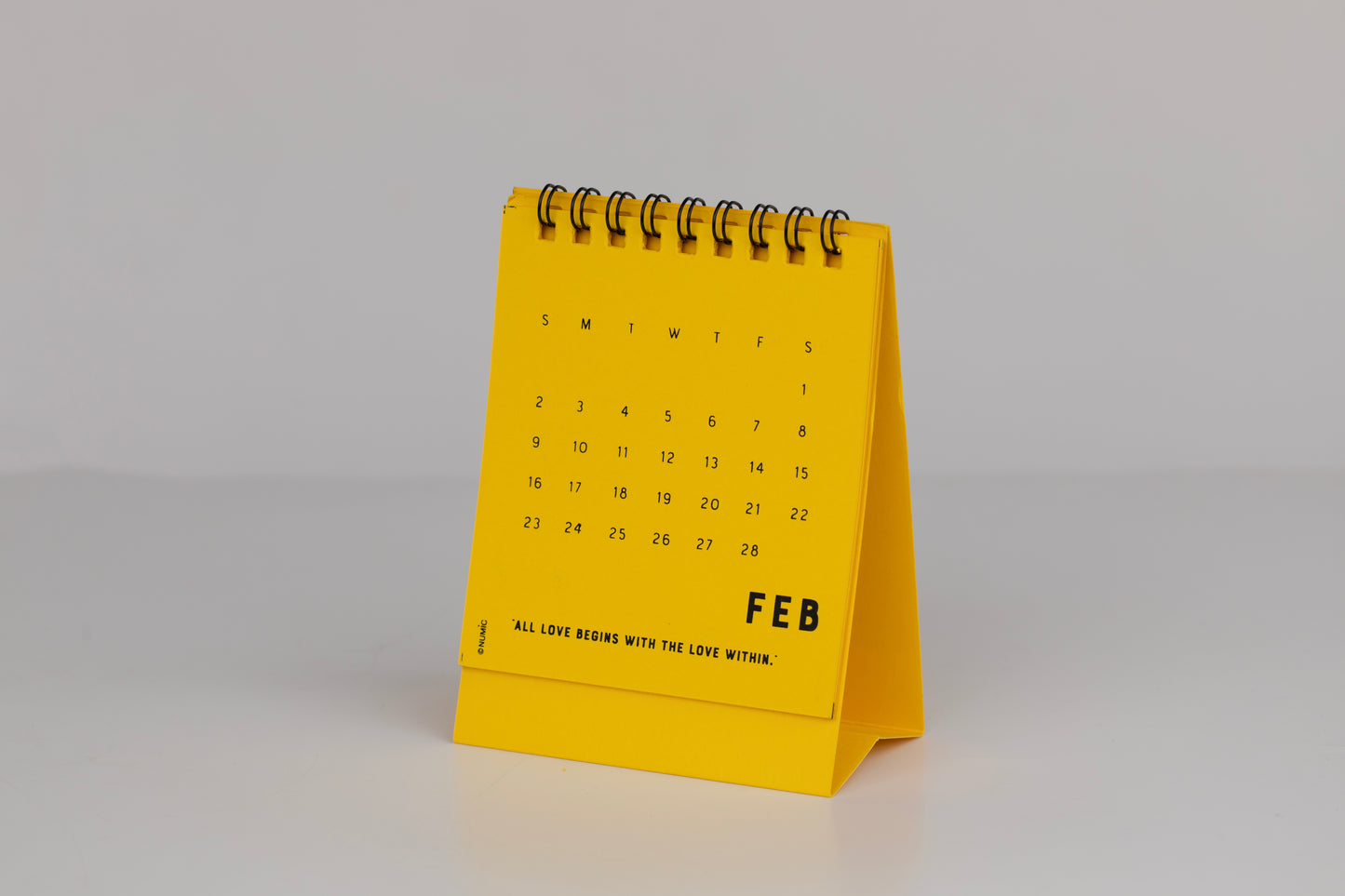 Mini Table Calendar 2025