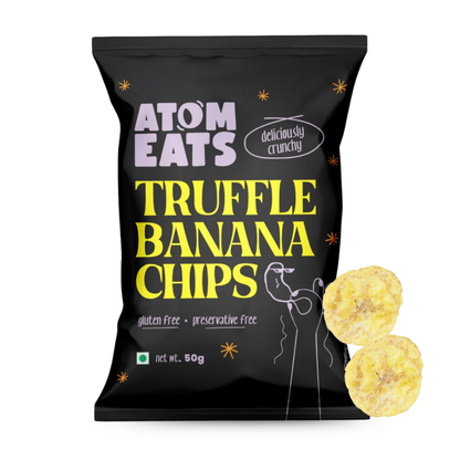 Atom Eats Truffle Banana Chips