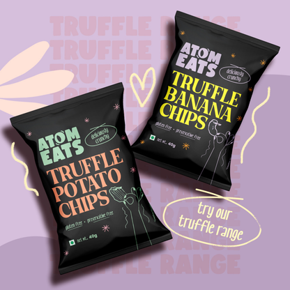 Atom Eats Truffle Banana Chips