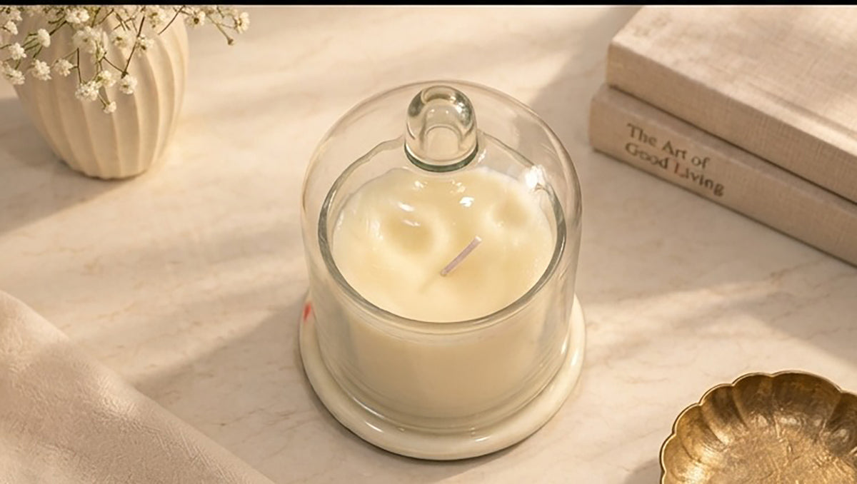 Glass Jar Scented Candle