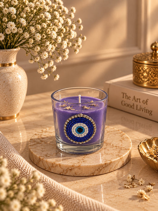 Blue Evil Eye Scented Candle