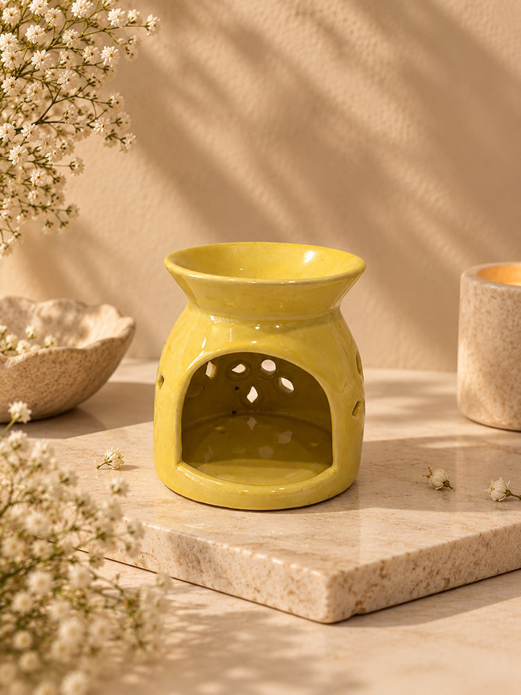 Ceramic Cut Design Aroma Diffuser